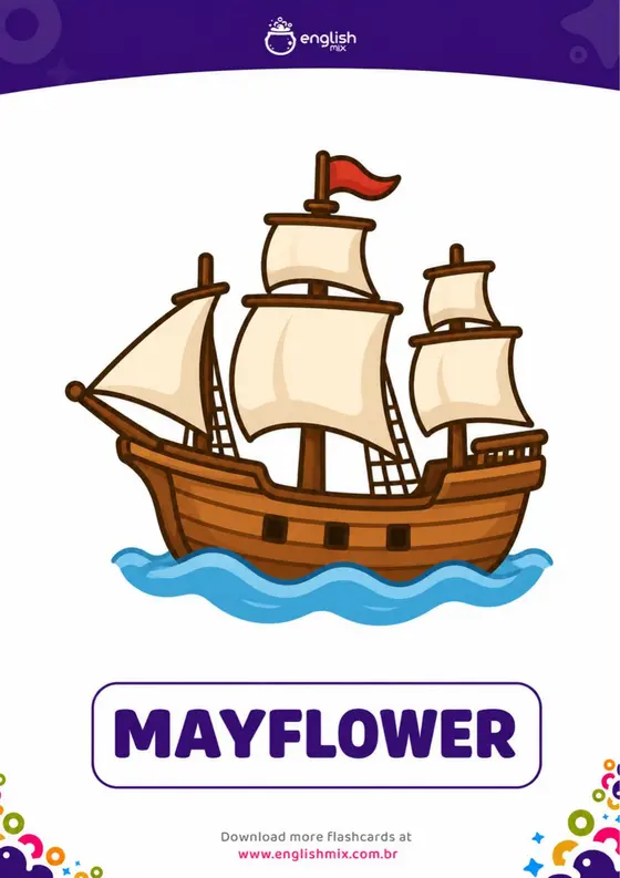 Flashcard Mayflower